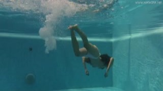 Stefanie Moon - Hottest petite small tits Irina Russaka underwater